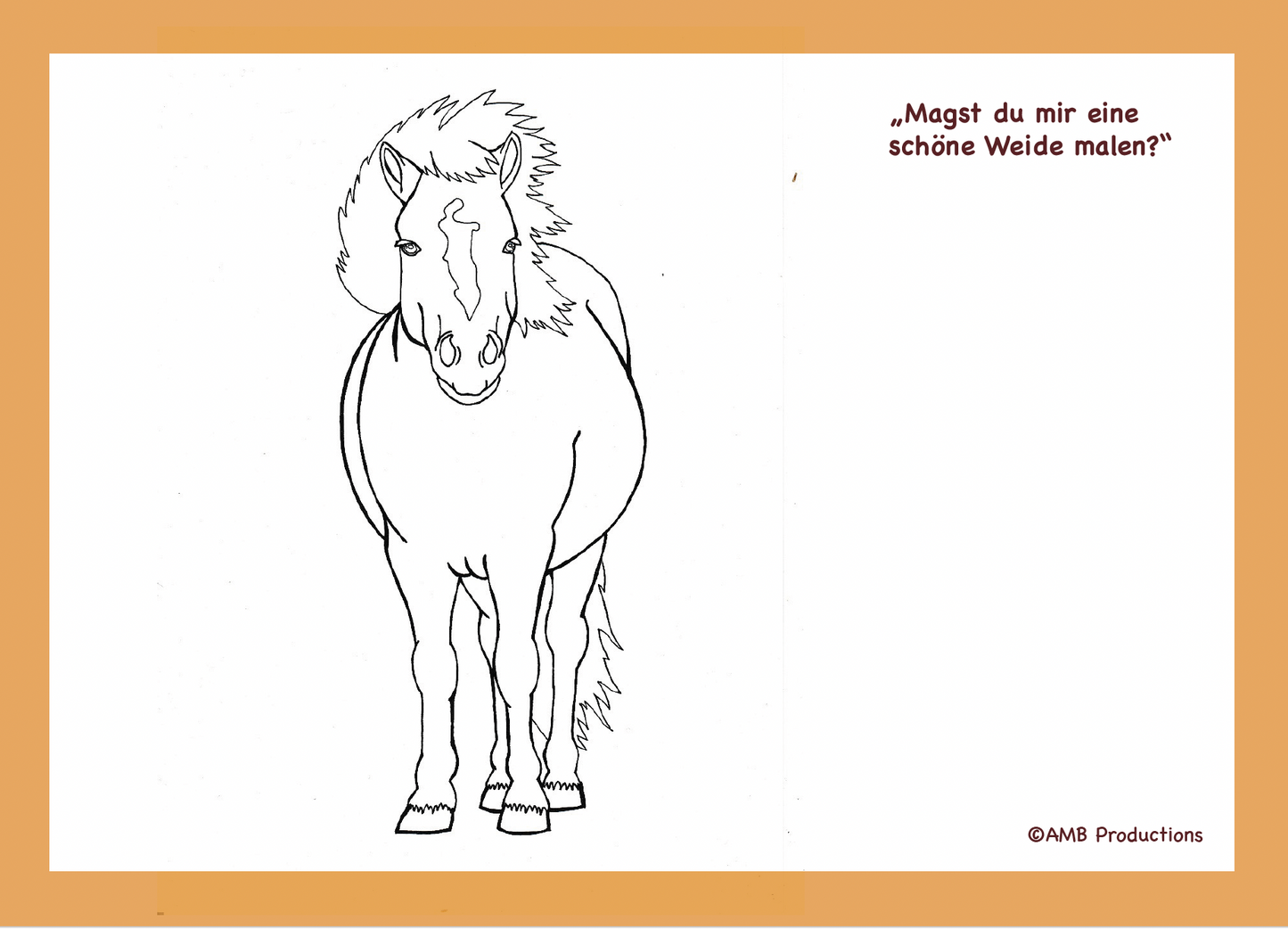 AMB Pony-Malbuch