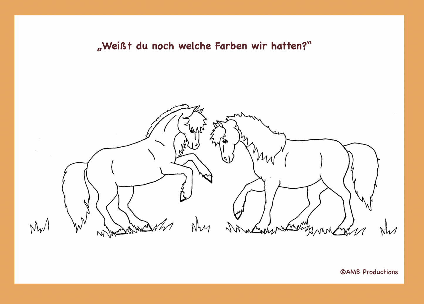 AMB Pony-Malbuch