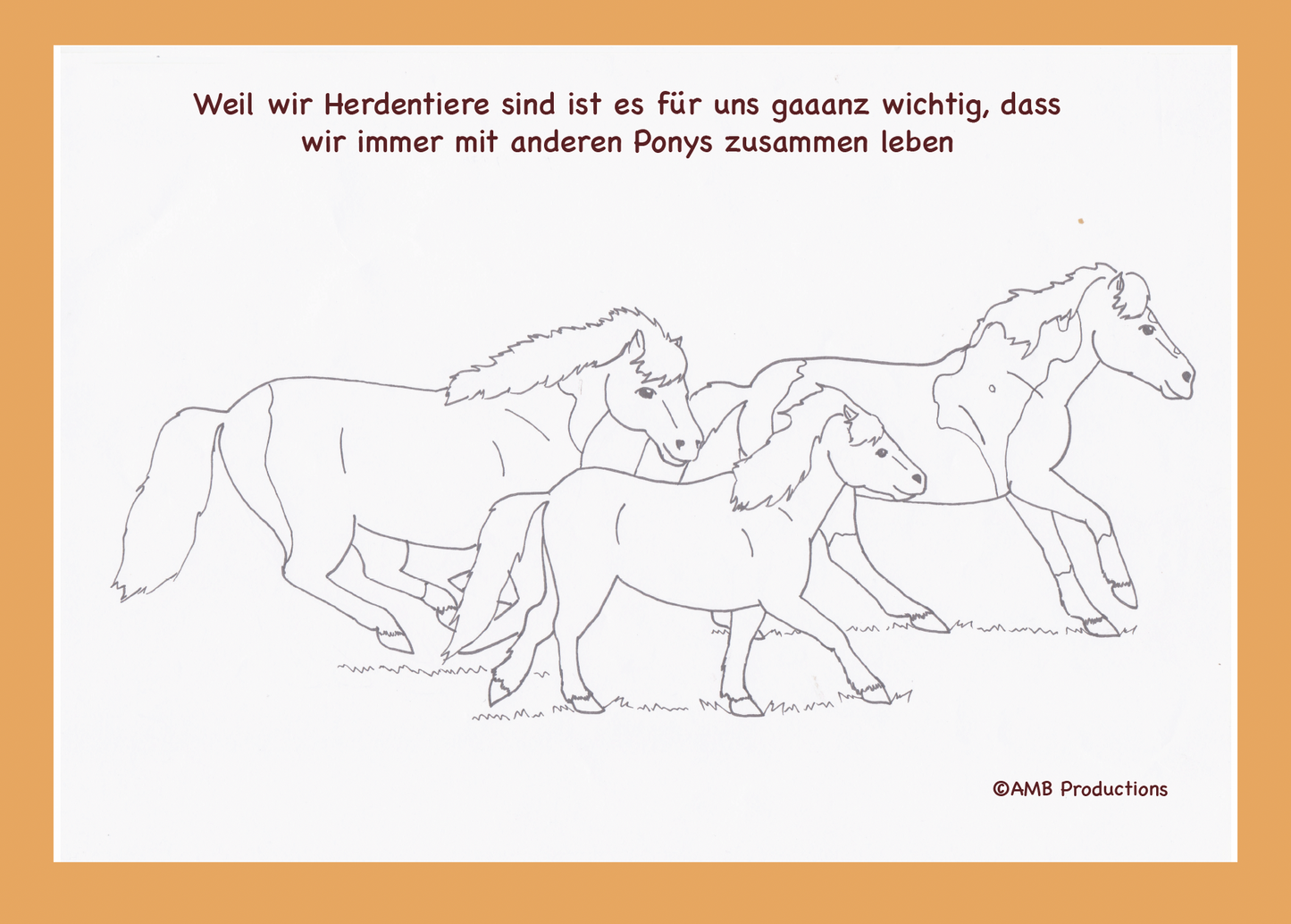 AMB Pony-Malbuch