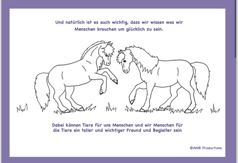 Tierisch Heilen e.V. - Pony-Malbuch