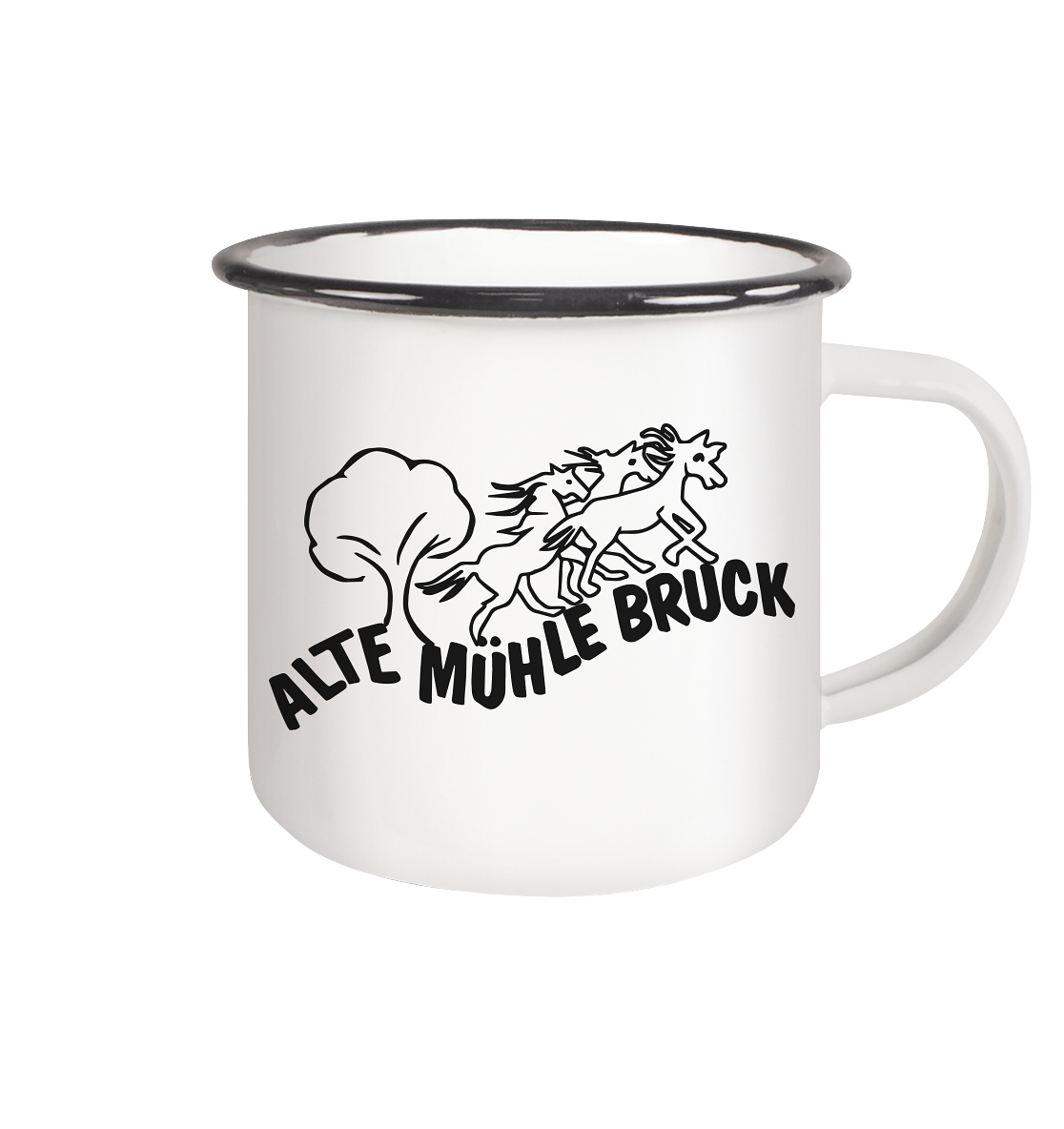 AMB Accessoires - Emaille Tasse