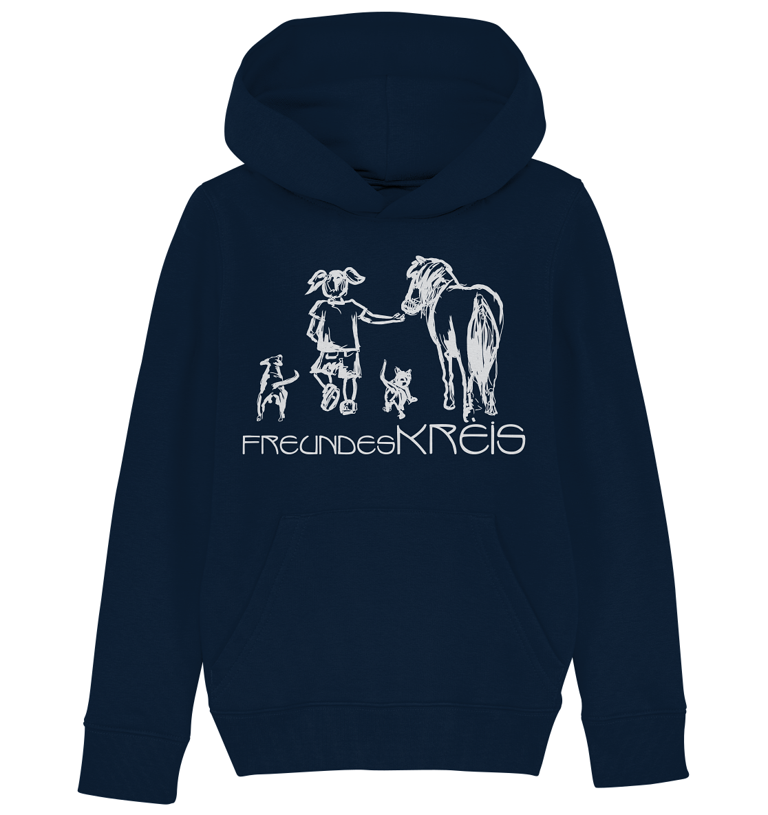 FreundesKreis - Kids Organic Hoodie