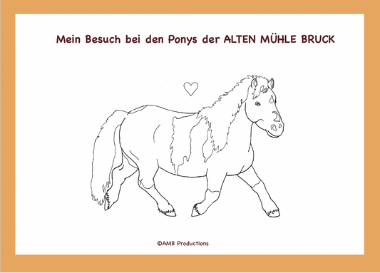 AMB Pony-Malbuch