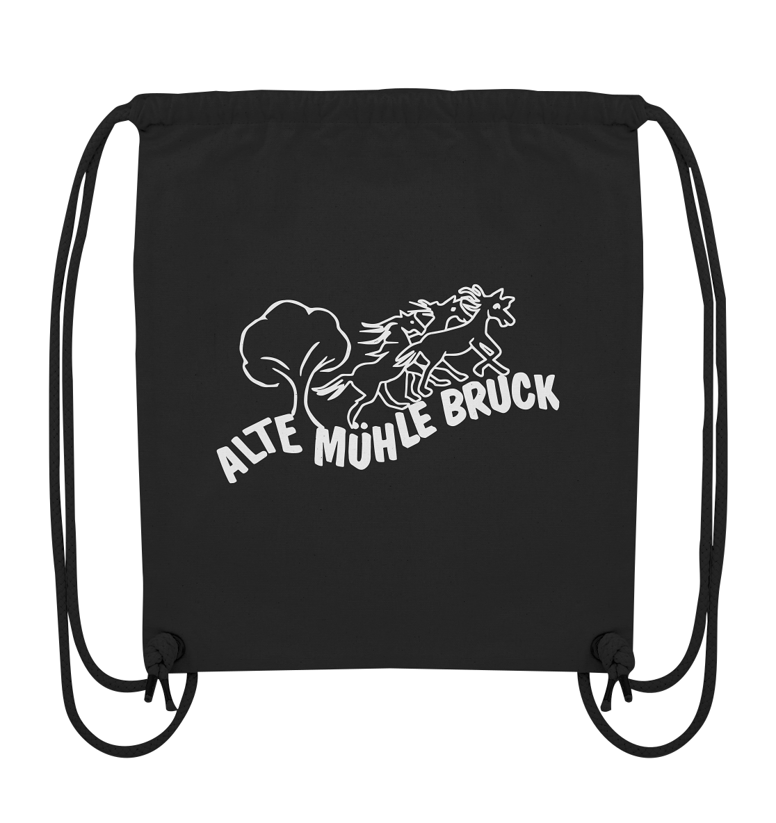 AMB Organic Gym-Bag schwarz